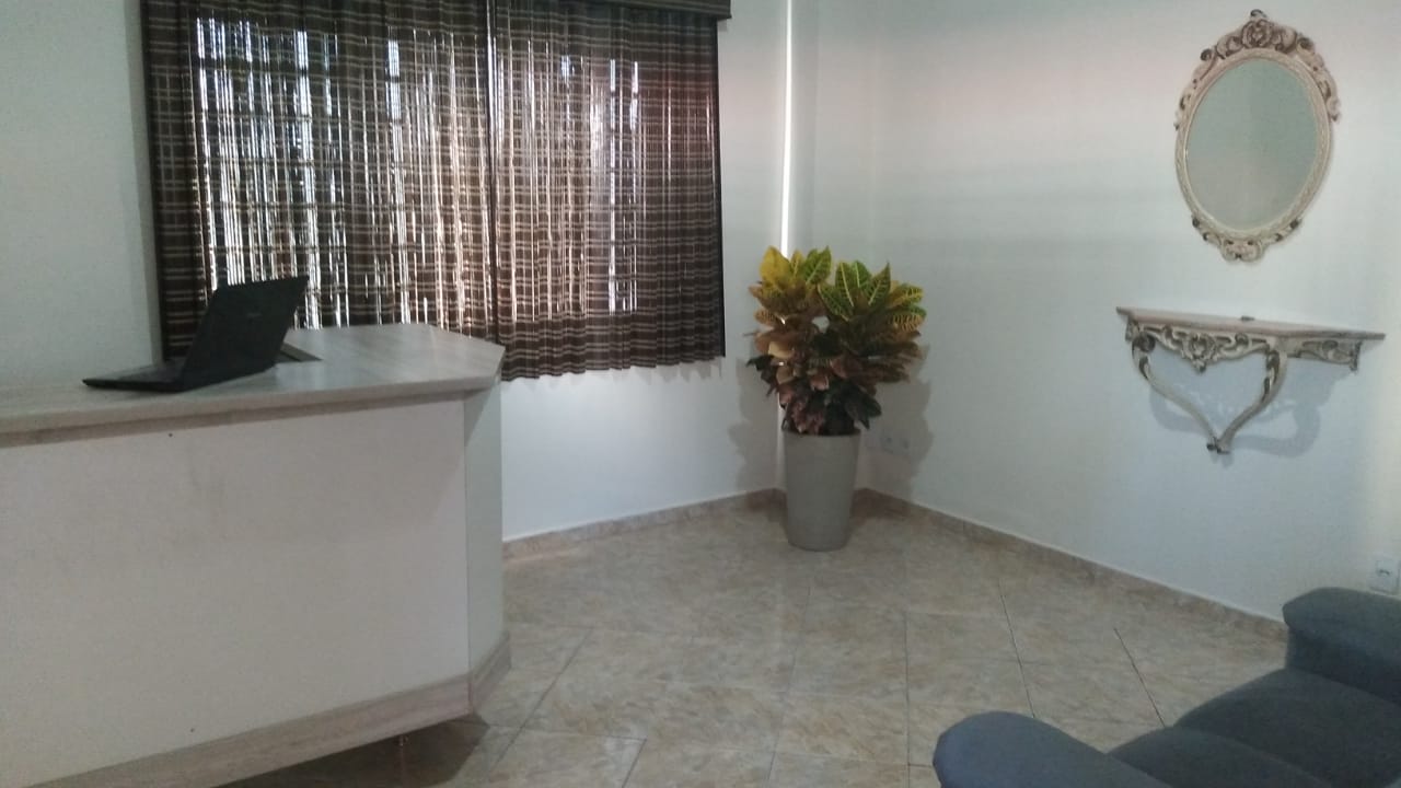 Recepção do hotel